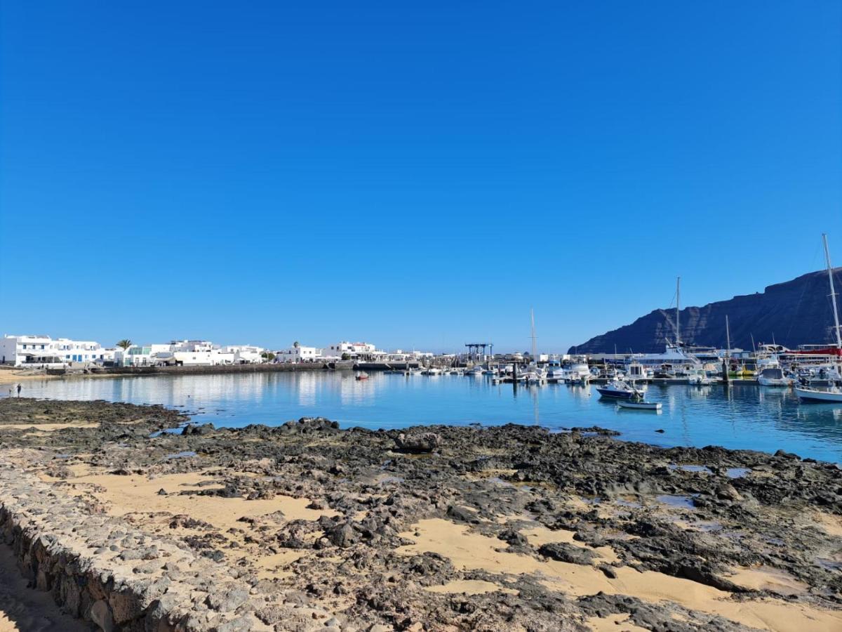 El Erizo Daire Caleta de Sebo Dış mekan fotoğraf